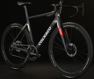 Превью Шоссейный велосипед Велосипед COLNAGO V4Rs Shimano Ultegra R8170 Di2 Disc/VISION SC45 SDM4 (2025)